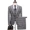 Business Männer Anzug Weste Slim Fit Karierten Anzug Herbst Casual - Bild 1