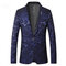 Luxus Langarm Anzug Mens Fashion Asiatische Mantel Business - Bild 1