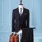 Weste 3 Stück Anzüge Hose Neue Männer Casual Mantel Boutique Anzug - Bild 3