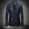 Plus Größe Männer Blazer Asiatische Anzug Jacke Slim Fit Neue Blazer Mode - Bild 1