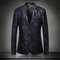 Plus Größe Männer Blazer Asiatische Anzug Jacke Slim Fit Neue Blazer Mode - Bild 2