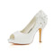 Plattform Tatsächliche Absatzhöhe 3.94 Zoll High Heels Modern Brautschuhe - Bild 1