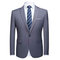 Grau Asiatische Casual Schwarz Business Formale Slim Fit Anzug - Bild 1
