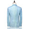 Neue Hochzeit Kleid Licht 5xl Anzug Blazer 2 Stück Gedruckt Blau - Bild 2