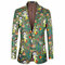 Männer Floral Luxus Blazer Casual Anzug Halloween - Bild 1