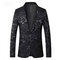 Luxus Langarm Anzug Mens Fashion Asiatische Mantel Business - Bild 2