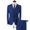 Neue Herren Gestreiften Anzug Jacke Mantel Hose Weste Blazer Hosen Business Casual Weste - Bild 1