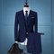 Hose Asiatische Set Business Männer Vest Einfarbig Anzüge - Bild 1