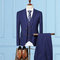 Hohe Qualität Männlichen Männer Blazer Streifen Herren Anzüge Bräutigam Smoking Anzug - Bild 1