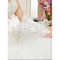 Satin 3D Blumen Weiß Chic|Modern Brauthandschuhe - Bild 2