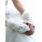 Satin Mit Kristall Modern Brauthandschuhe - Bild 2