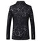Luxus Langarm Anzug Mens Fashion Asiatische Mantel Business - Bild 4