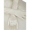 Taft Perlenstickerei Weiß Vintage Brauthandschuhe - Bild 1