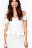 Elasthan Kleid Damen Off-the-Schulter Sexy Polyester Bodycon Club Kleider