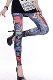 Frauen-Leggings Tolle Heiß Polyester Elasthan Club Kleider