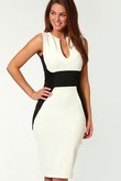 Damen Elegant V-Ausschnitt Bodycon Polyester Club Kleider