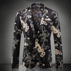 Print Phantasie Herren Blazer Jaqueta Masculina Blazer Masculino