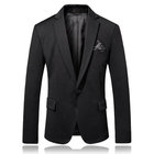 Männliche Blazer Jacke Mode Boutique Business Zugeknöpft Mantel