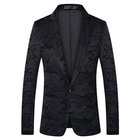 Männlichen Prom Smoking Blazer Slim Fit Männer Floral Männer Anzüge Gedruckt Blazer