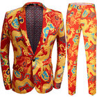 Casual Voller Blazer Hosen Anzüge Kleid Chinesischen