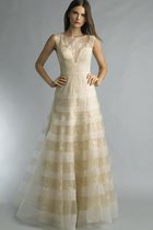 Normale Taille Bodenlanges Ballkleid mit Gekappten Ärmeln mit Applikation