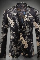 Print Phantasie Herren Blazer Jaqueta Masculina Blazer Masculino