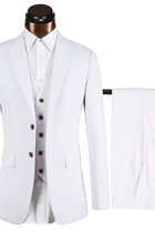 Business Jacke + Pants + Weste Anzüge 3 Stücke Männer Männer Hochzeit Neue Männer