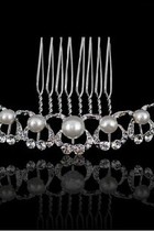 Perlenstickerei Luxuriös Amazing Brautschmuck