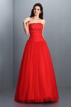 Organza Duchesse-Linie Anständiges Partykleid ohne Ärmeln mit Natürlicher Taille