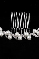 Perlenstickerei Elegant|Bescheiden Amazing Brautschmuck