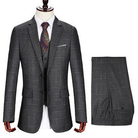 Mens Männer Kleidung Casual Smart Slim Fit Männlichen Anzug 3 Stück