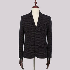 Marke Kleidung Mode Schwarz Blazer Masculino Slim Fit Männer