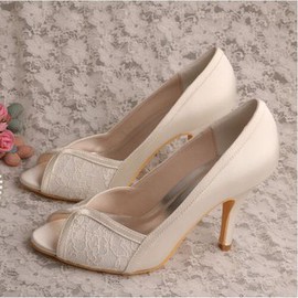 High Heels Sexy Tatsächliche Absatzhöhe 3.15 Zoll Frühling Hochzeitsschuhe