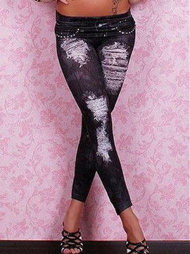 Elasthan Polyester Heiß Bateau Frauen-Leggings Club Kleider