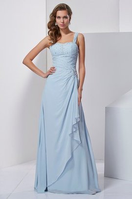 Prinzessin Ärmelloses A Linie Abendkleid aus Chiffon mit Spaghettiträger