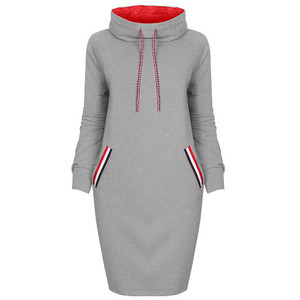 Strickjacke Leger Adrett Patches Baumwollmischungen Lose Kleid