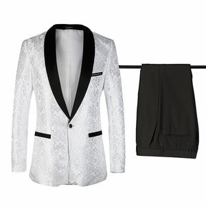 Gedruckt Anzug Für Hochzeit Blazer Floral Hosen Plus Euro Größe