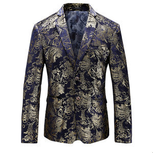 Blazer Jacke Anzug Mantel Mode Drucken Anzug Blume