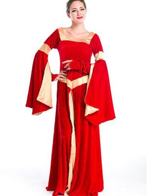 Rot Königin Halloween Königlich Cosplay & Kostüme - Bild 1