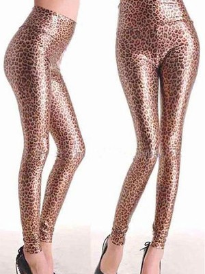 Frauen-Leggings Heiß Herrlich Polyester Elasthan Club Kleider - Bild 1