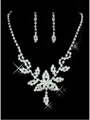 Discount Chic|Modern Mit Kristall Brautschmuck - Bild 1