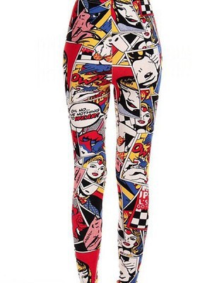 Frauen-Leggings Elasthan Schön Polyester Heiß Club Kleider - Bild 2