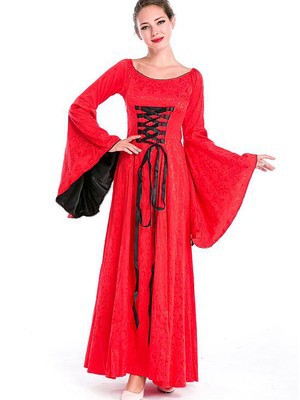 Prinzessin Königlich Rot Halloween Cosplay & Kostüme - Bild 1