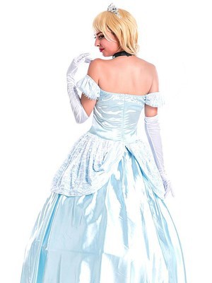 Schnee Prinzessin Tolle Weiß Halloween Cosplay & Kostüme - Bild 2