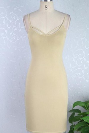 Tailliert Mantel Elasthan Frau Spaghettibügel Minikleid Club Kleider
