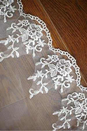 Ärmellos Spaghetti Träger Prinzessin Sweep Zug Blumenmädchenkleid mit Perlen - Bild 7