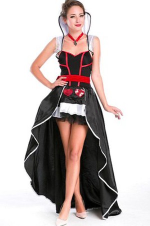 Schwarz Halloween Königin Cosplay & Kostüme