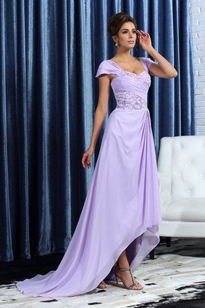 Empire Taille Prinzessin Ärmellos a linie Brautmutterkleid mit Reißverschluss