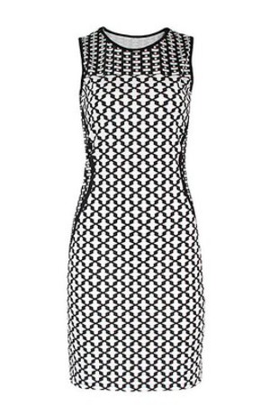 Kleid Sexy Oben Drucken Glamourös Verführerisch Club Kleider
