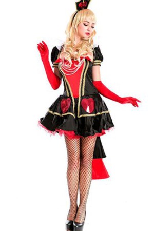 Charmant Halloween Königin Cosplay & Kostüme